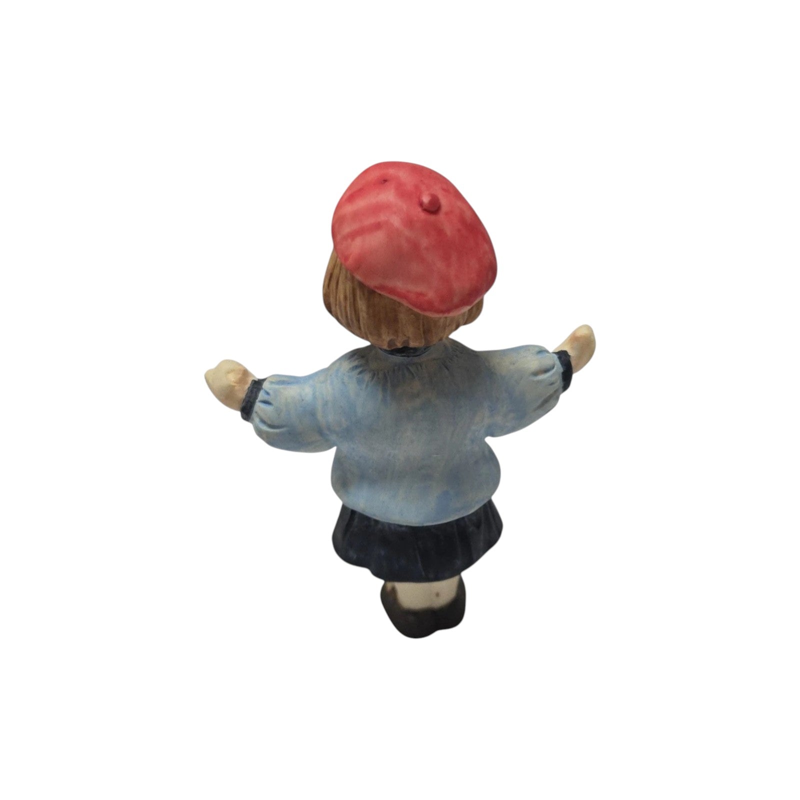 1990 Girl in Beret – French Wish (Sharing the Joy) Hallmark Ornament QC9547 Image5