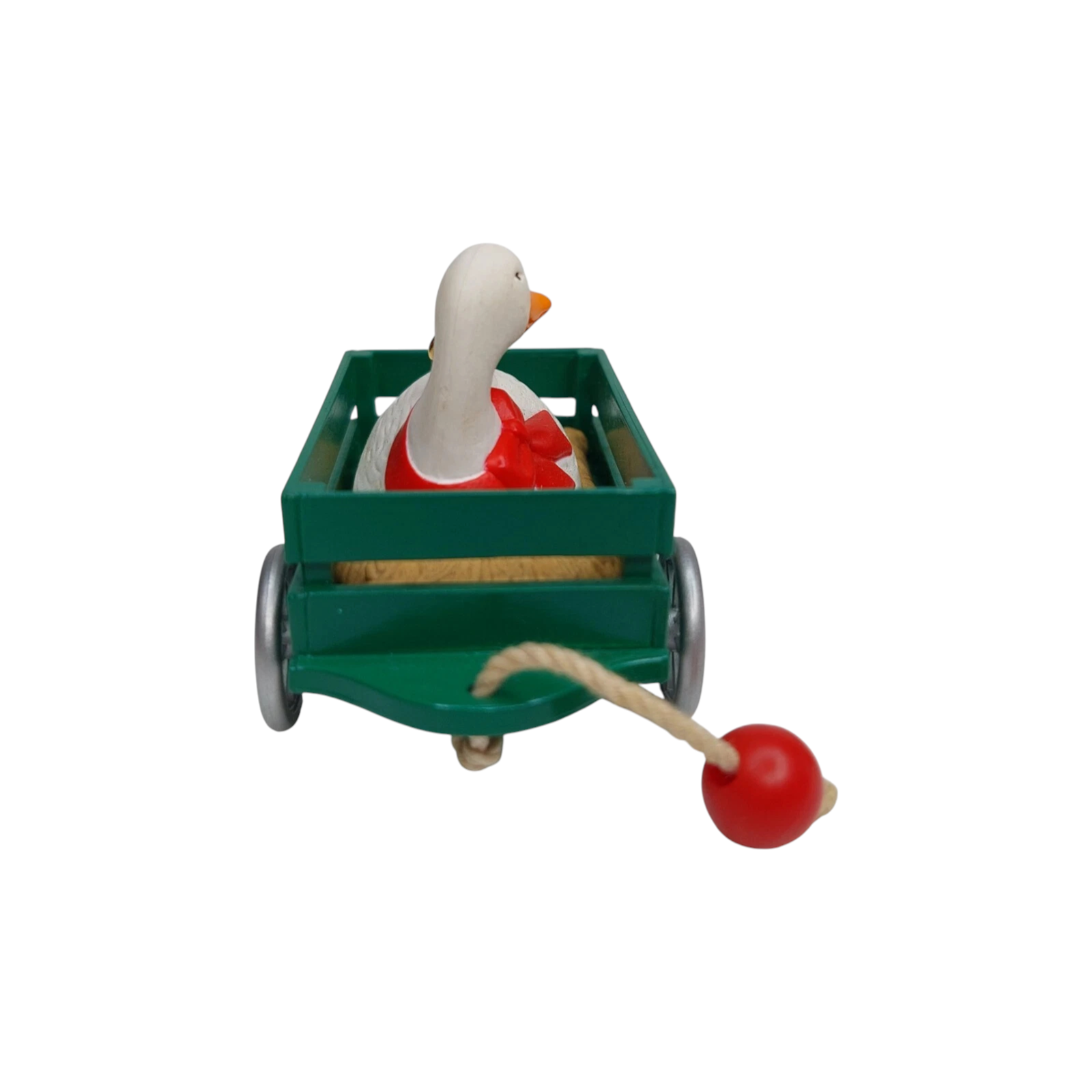 1990 Goose Cart Hallmark Ornament (Goose) QX5236
