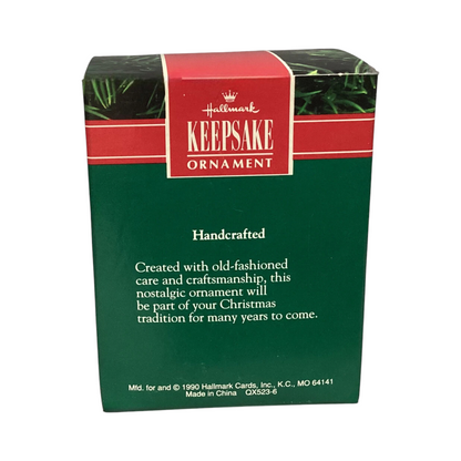 1990 Goose Cart Hallmark Ornament (Goose) QX5236