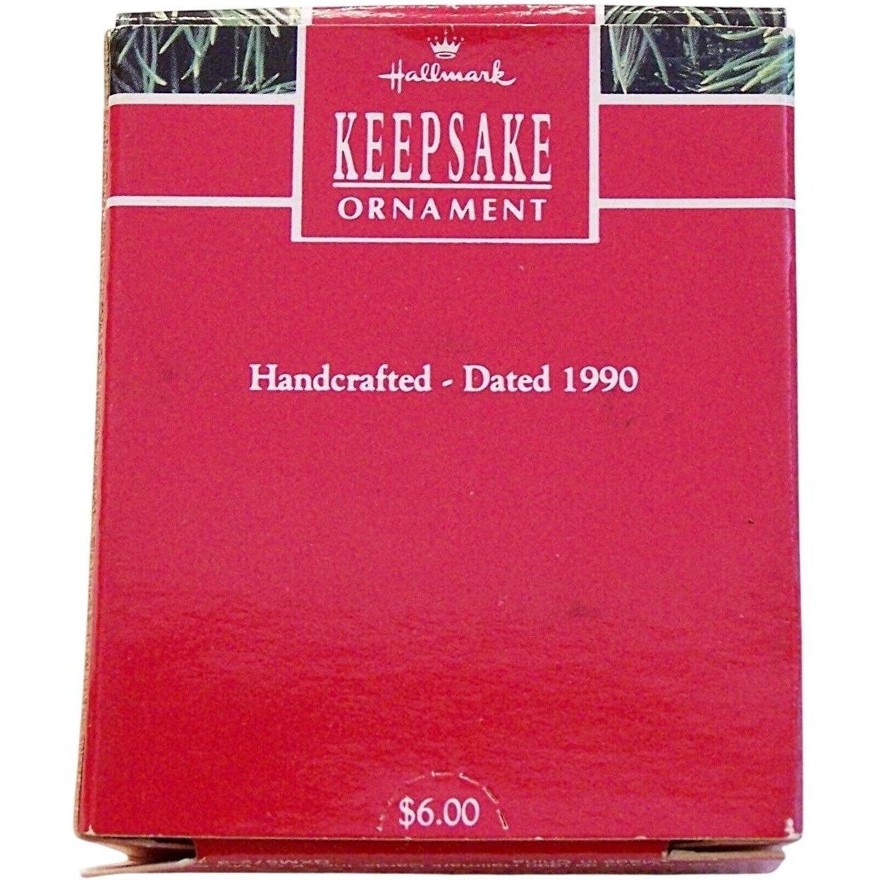 1990 GrandChild's First Christmas Hallmark Ornament (Baby's First Christmas) QXM5723