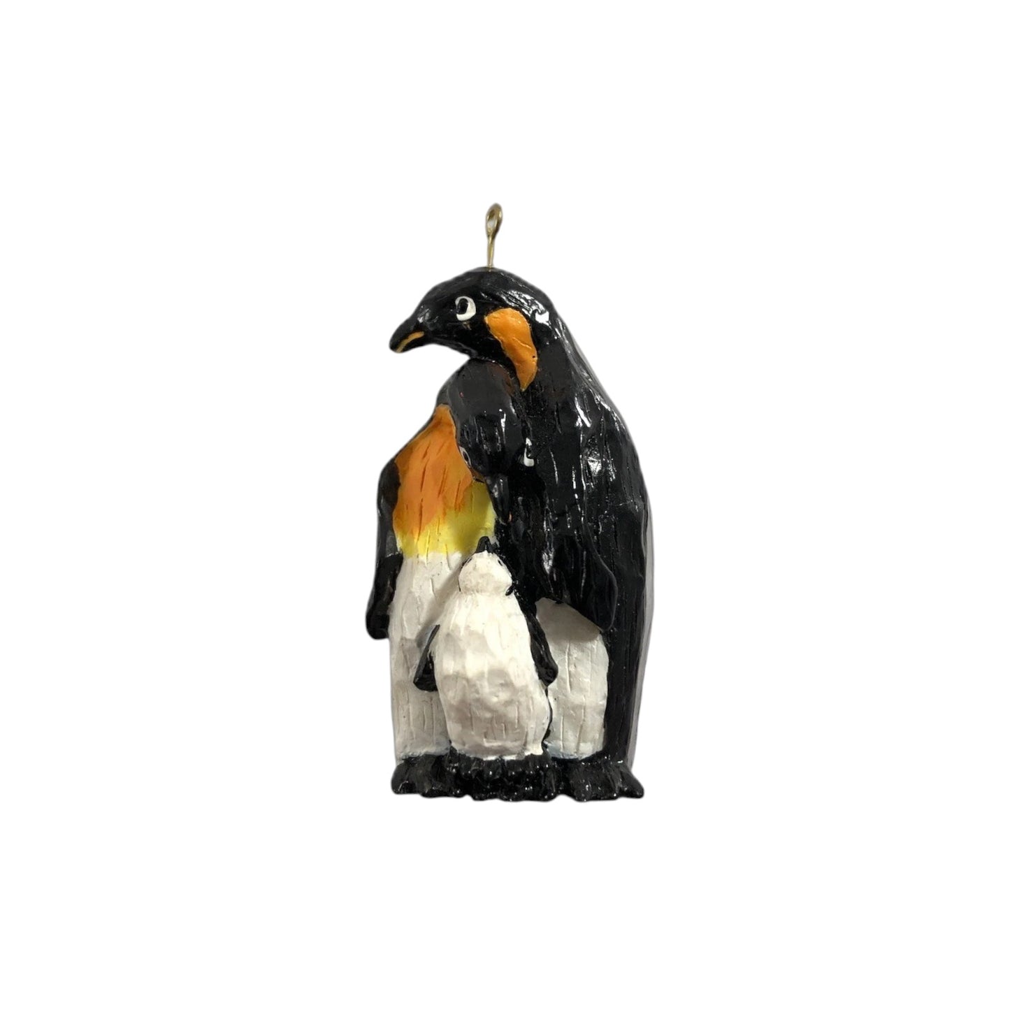 1990 Group Hug Carlton Cards Ornaments (Penguins) CXOR-154Y Image1