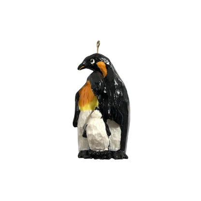 1990 Group Hug Carlton Cards Ornaments (Penguins) CXOR-154Y Image1