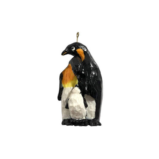 1990 Group Hug Carlton Cards Ornaments (Penguins) CXOR-154Y Image1