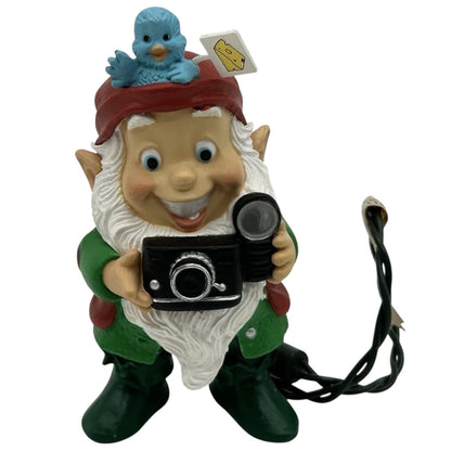 1990 Holiday Flash Hallmark Ornament (Elf & Gnome) QLX7333