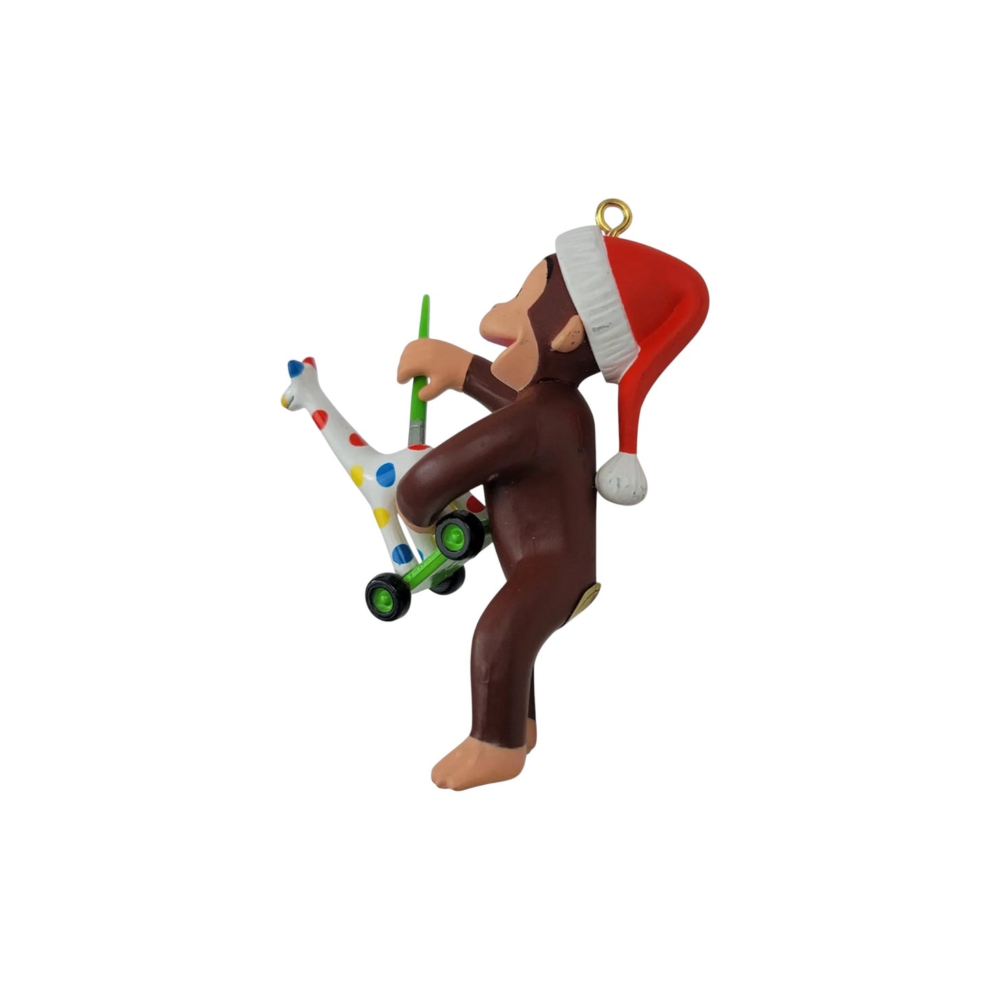 1990 Holiday Playtime (Curious George) Carlton Cards Heirloom Ornament CXOR-057E Image3
