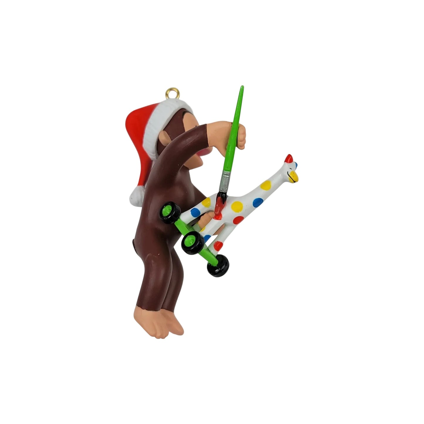 1990 Holiday Playtime (Curious George) Carlton Cards Heirloom Ornament CXOR-057E Image6