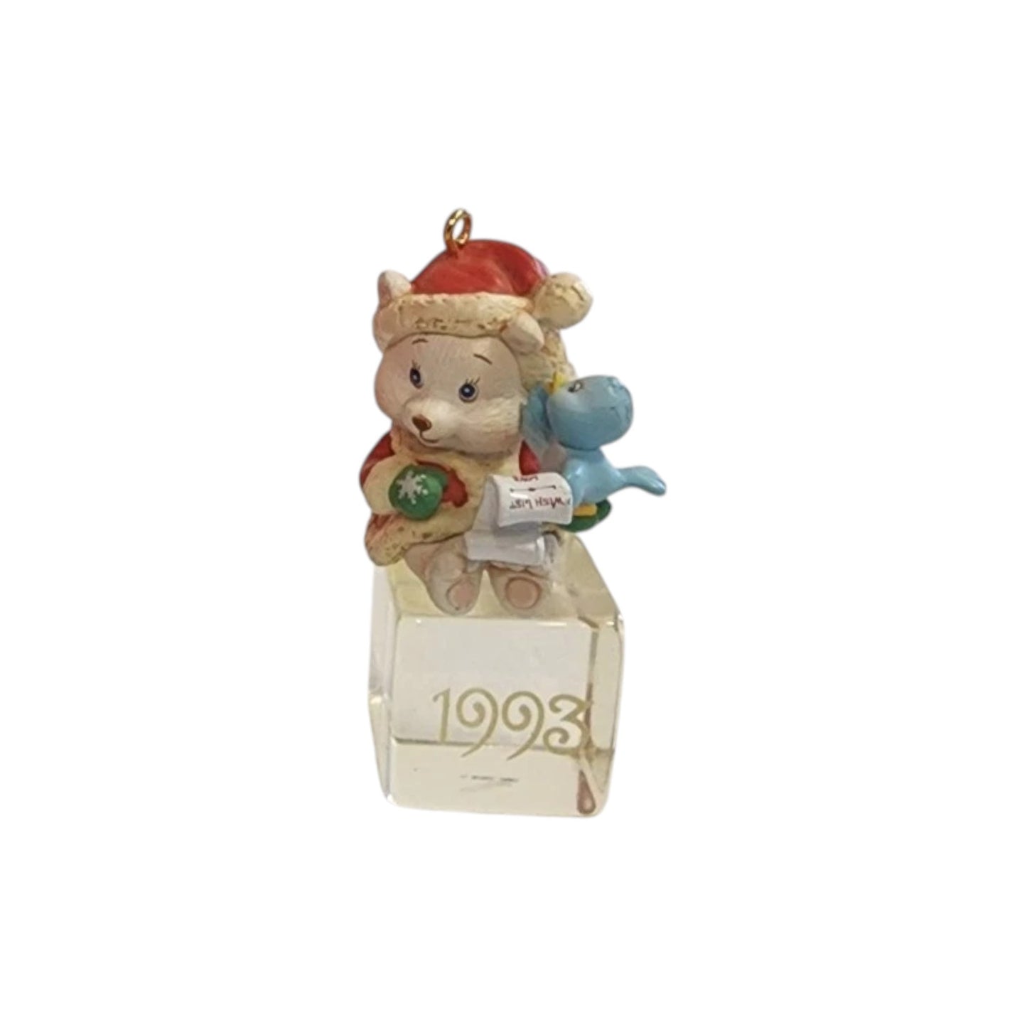 1990 Ice Pals Carlton Cards Ornaments (Teddy Bear) 126006-5 Image1