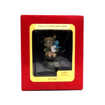 1990 Ice Pals Carlton Cards Ornaments (Teddy Bear) 126006-5 Image2