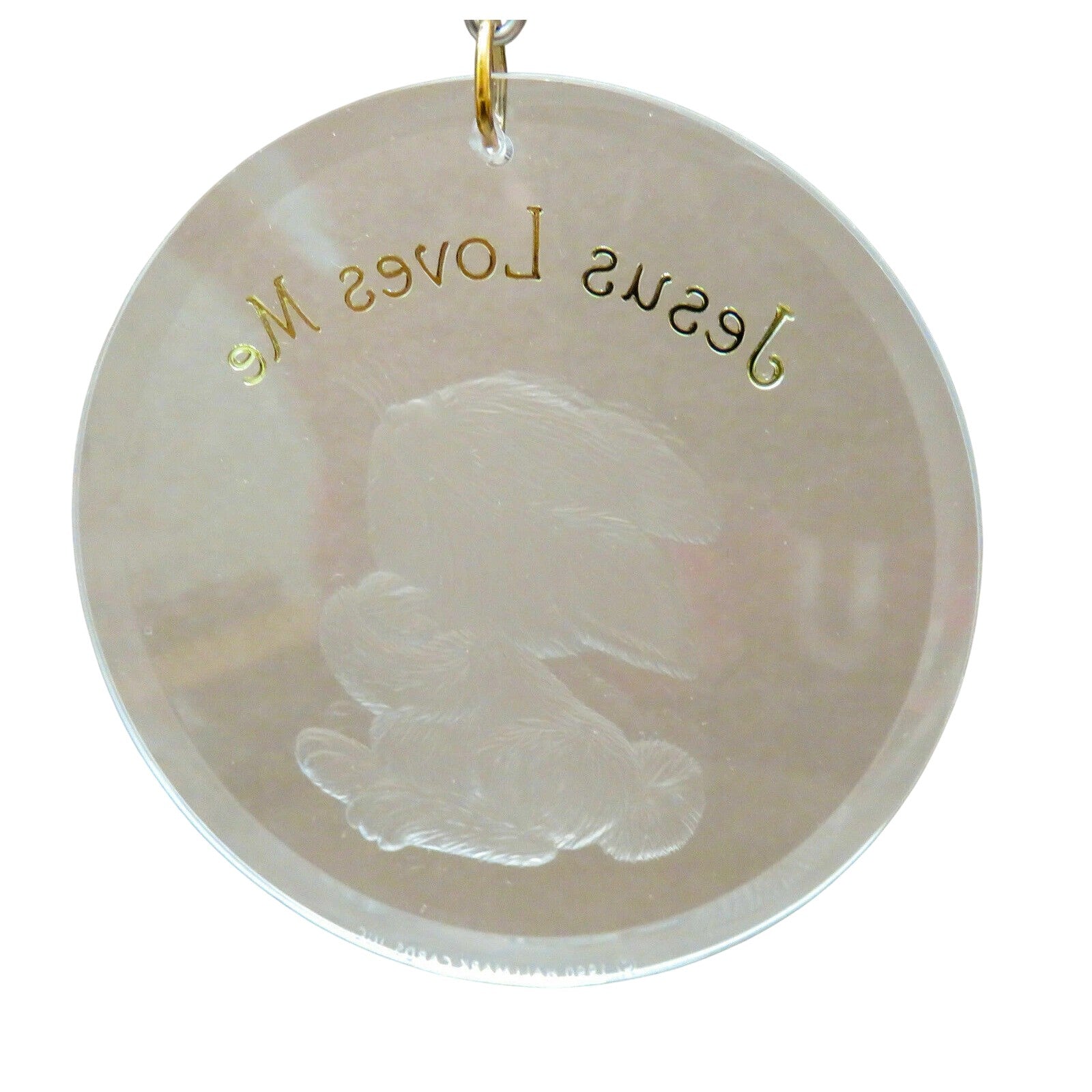 1990 Jesus Loves Me Hallmark Ornament (Religious) QX3156