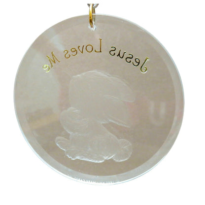 1990 Jesus Loves Me Hallmark Ornament (Religious) QX3156