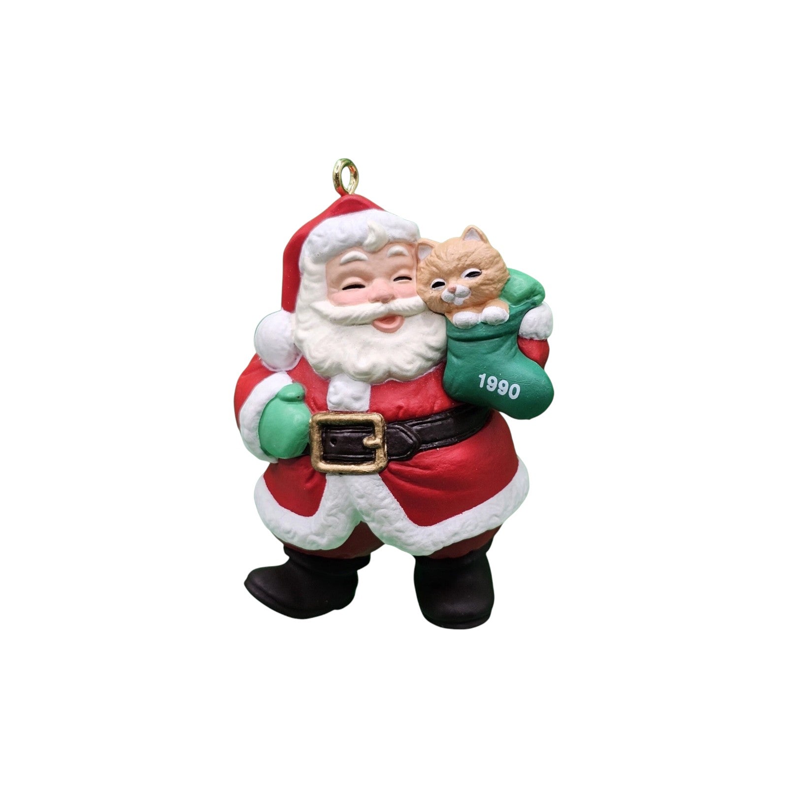 1990 Kitty's Best Pal Hallmark Ornament (Kitten) QX4716 Image1