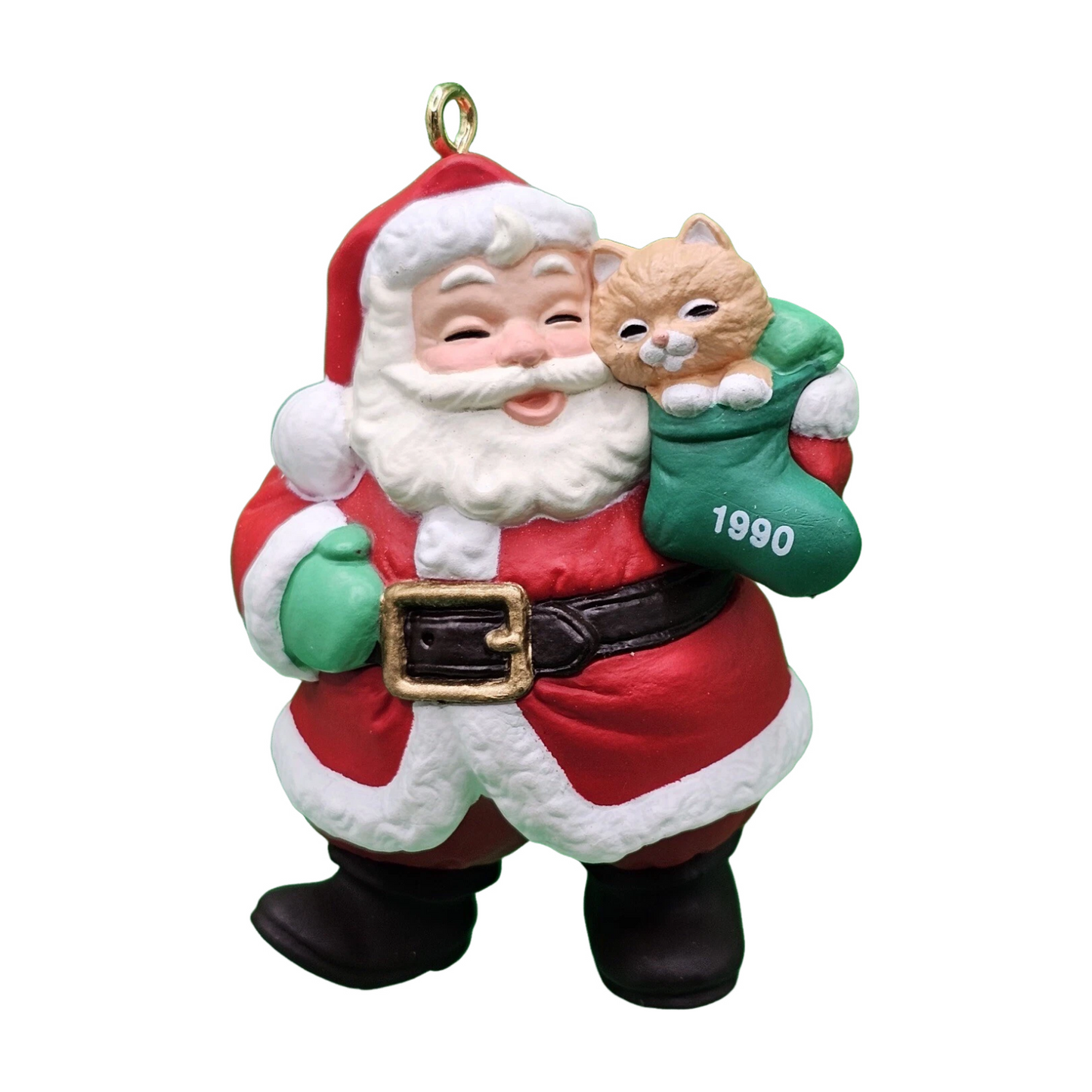 1990 Kitty's Best Pal Hallmark Ornament (Kitten) QX4716 Image3