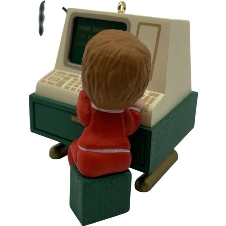 1990 Letter to Santa Hallmark Ornament (Santa Claus) QLX7226