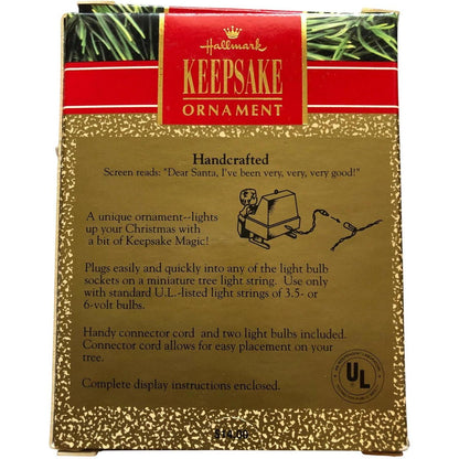 1990 Letter to Santa Hallmark Ornament (Santa Claus) QLX7226