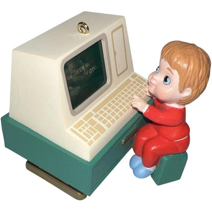 1990 Letter to Santa Hallmark Ornament (Santa Claus) QLX7226