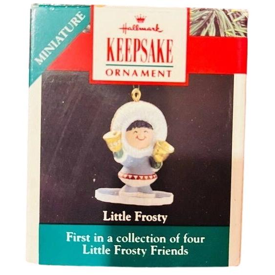 1990 Little Frosty Hallmark Ornament (Frosty Friends) XPR9720