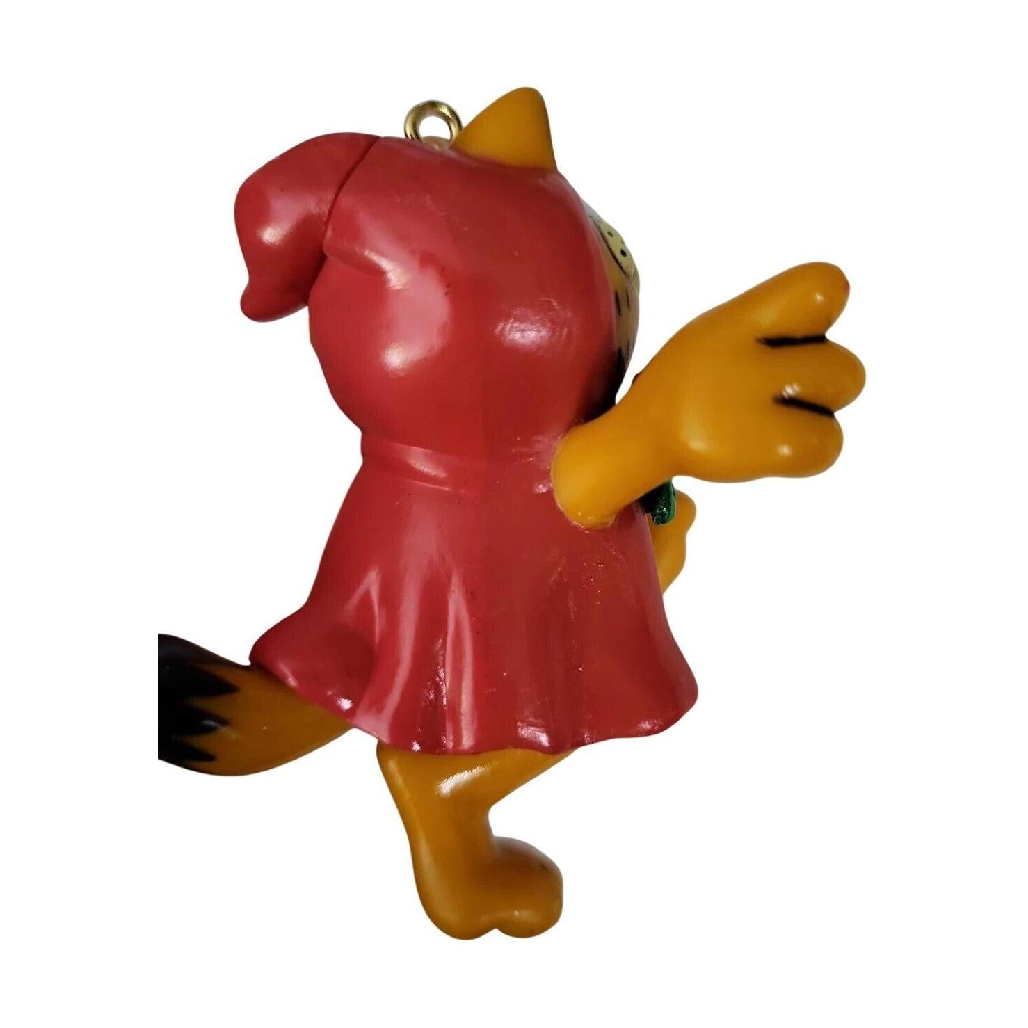 1990 "Little Red Riding Cat" Enesco Ornament (Garfield) 572632 Image4