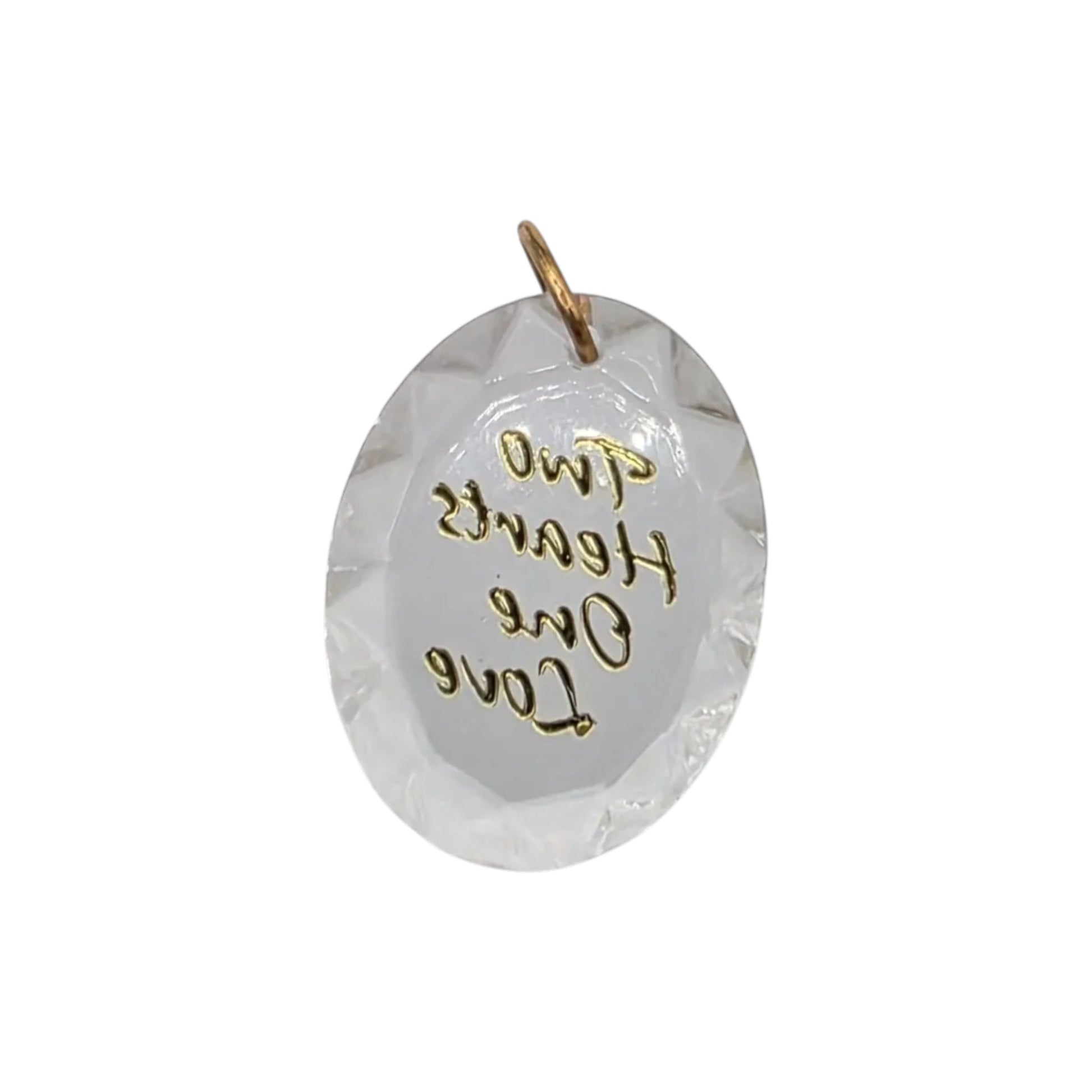 1990 Loving Hearts (Acrylic) Hallmark Ornament QXM552-3 Image4