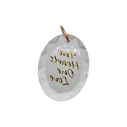 1990 Loving Hearts (Acrylic) Hallmark Ornament QXM552-3 Image4
