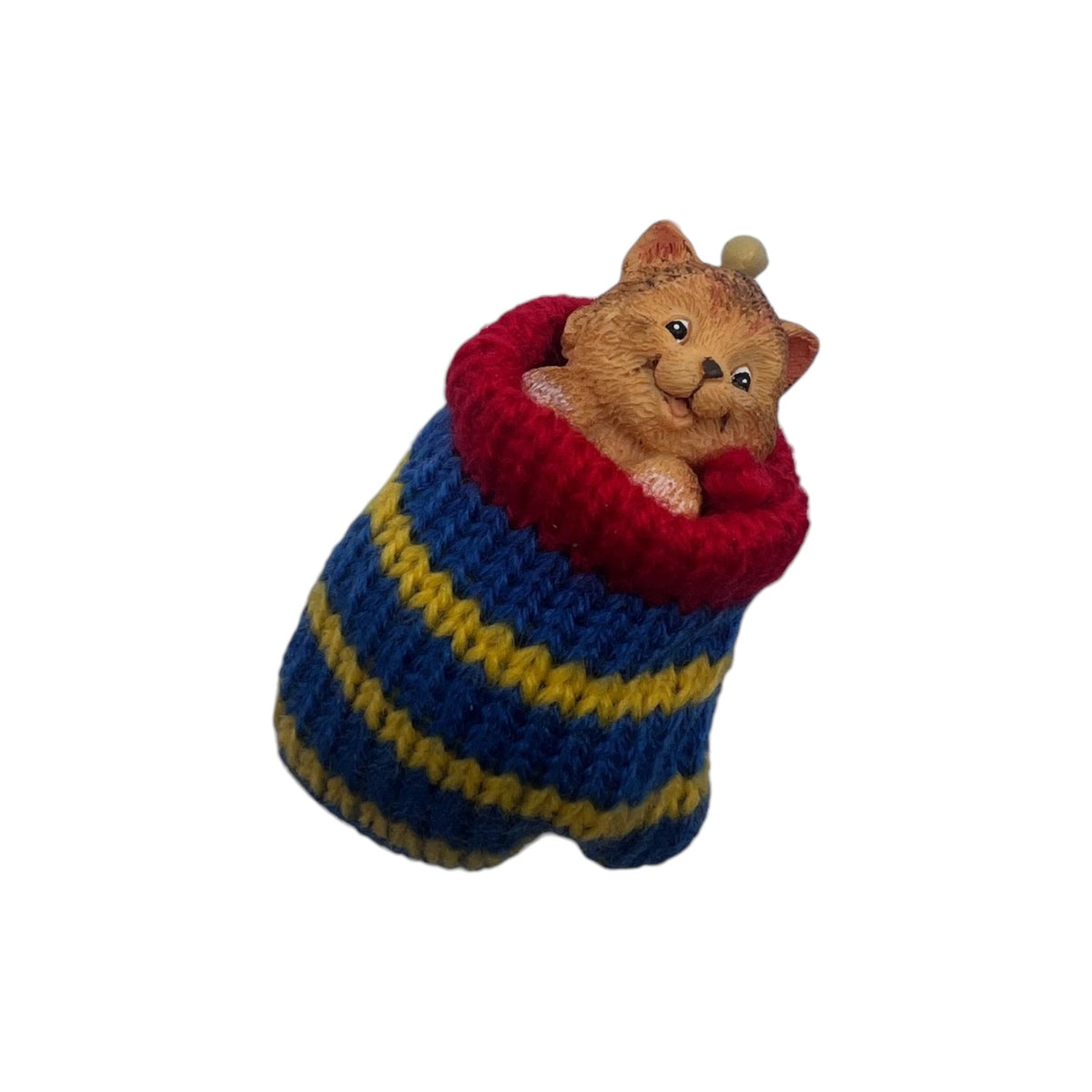 1990 Mittens and Kittens Carlton Cards Ornaments (Kitten) CXOR-124C Image3