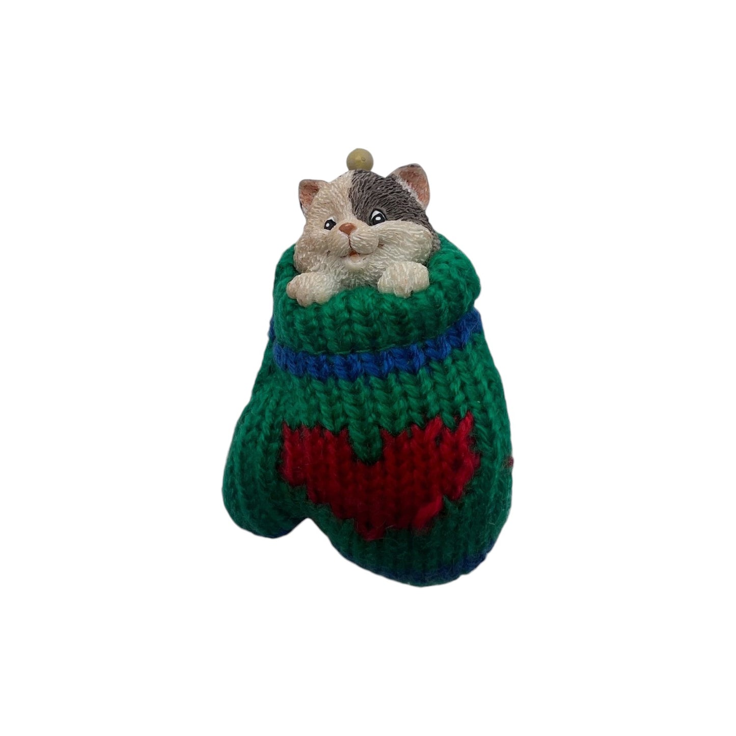 1990 Mittens and Kittens Carlton Cards Ornaments (Kitten) CXOR-124C Image4