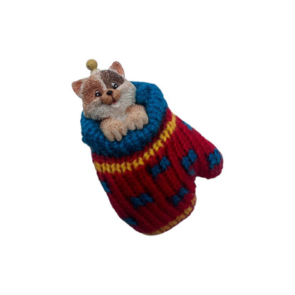 1990 Mittens and Kittens Carlton Cards Ornaments (Kitten) CXOR-124C Image5