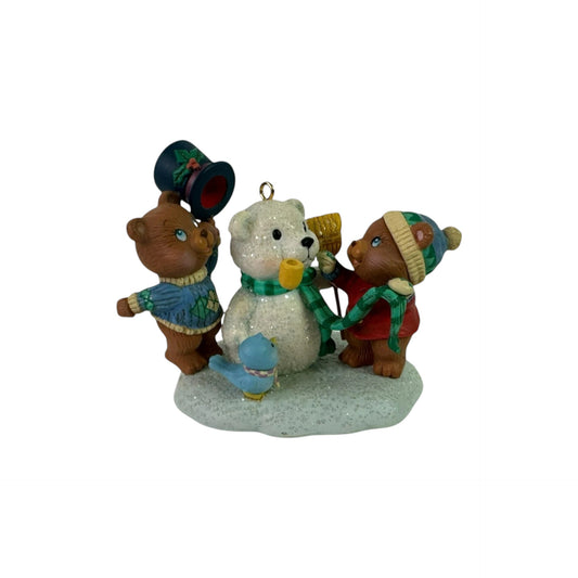 1990 On Her Toes Carlton Cards Ornaments (Polar Bear) CXOR-150A Image1