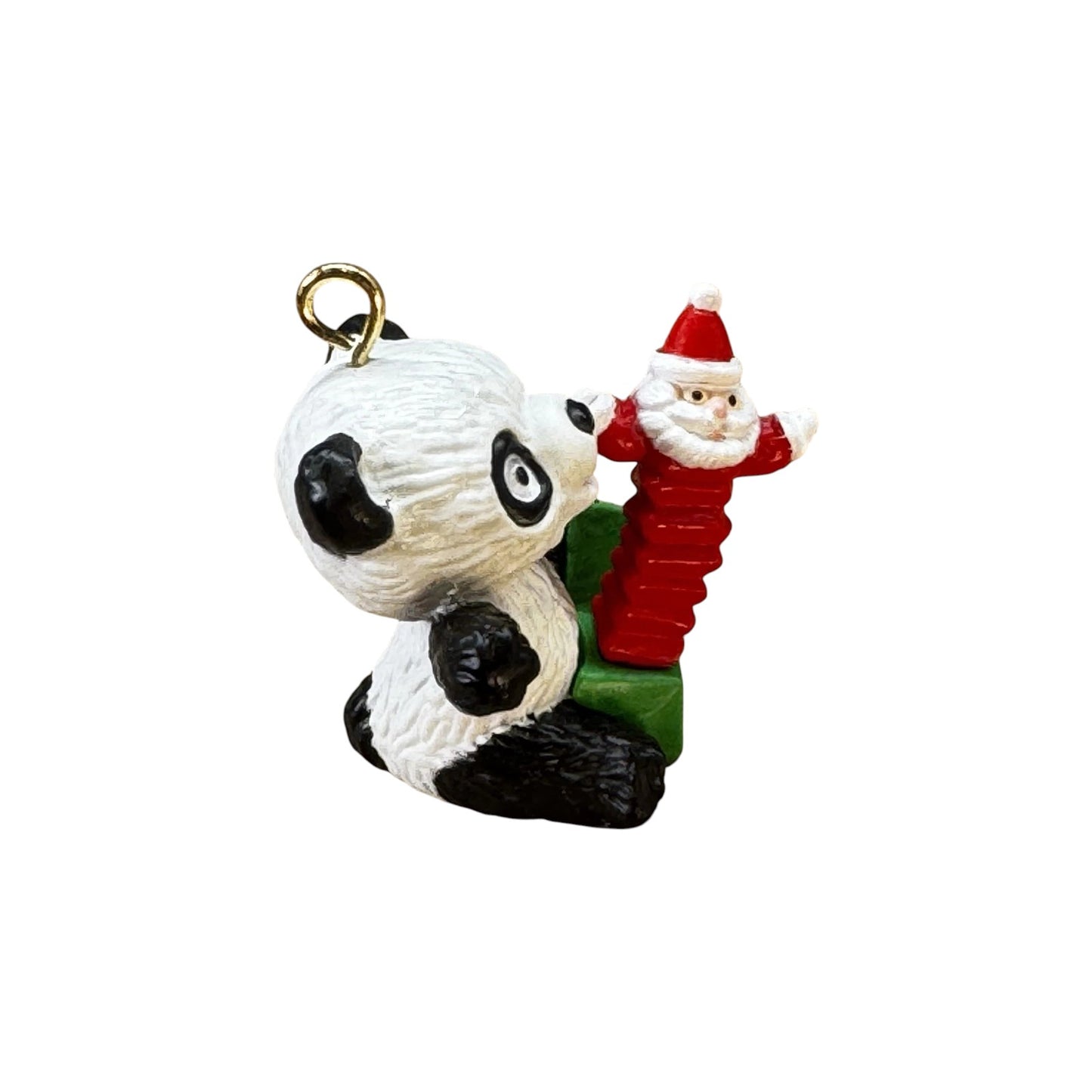 1990 Panda's Surprise Hallmark Ornament (Panda) QXM5616 Image4