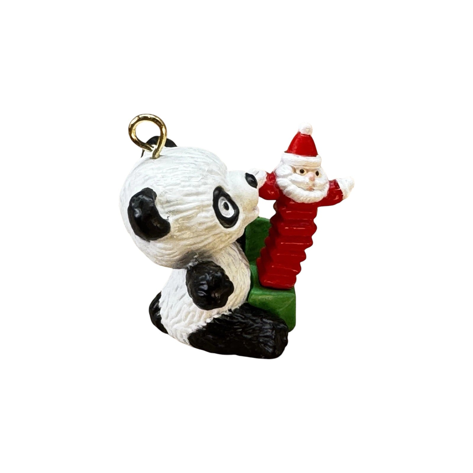 1990 Panda's Surprise Hallmark Ornament (Panda) QXM5616 Image4