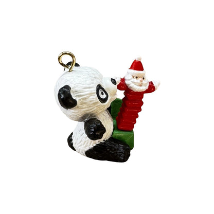 1990 Panda's Surprise Hallmark Ornament (Panda) QXM5616 Image4