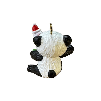 1990 Panda's Surprise Hallmark Ornament (Panda) QXM5616 Image5