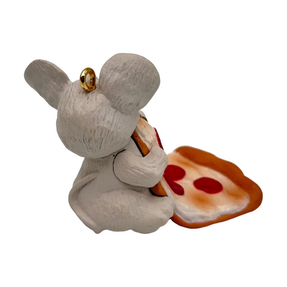 1990 Pepperoni Mouse Hallmark Ornament (Pepperoni Mouse) QX4973 Image3