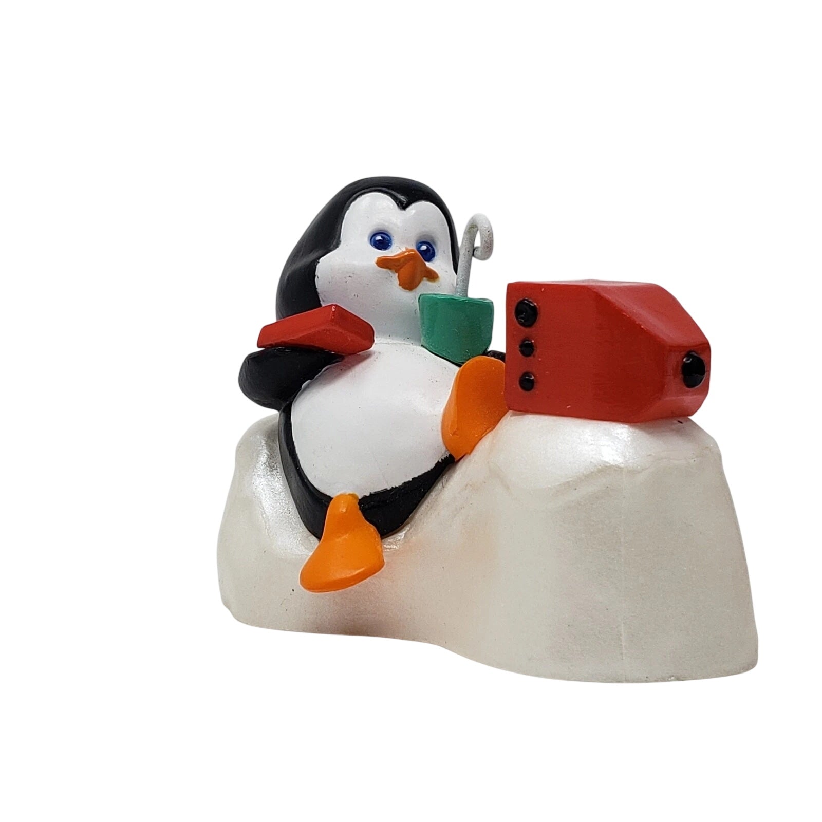 1990 Polar TV Hallmark Ornament (Penguins) QX5166 Image3