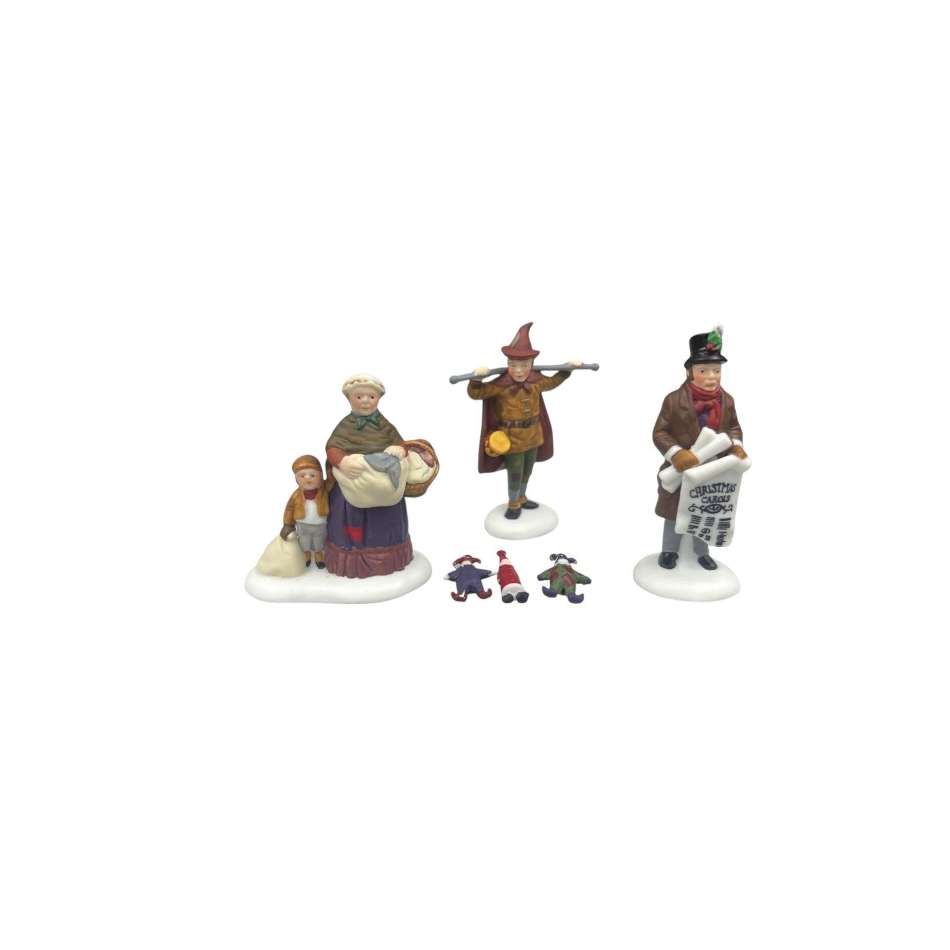 1990 Portobello Road Peddlers Set of 3 – Dickens' Village Series Department 56 1434918 Image1