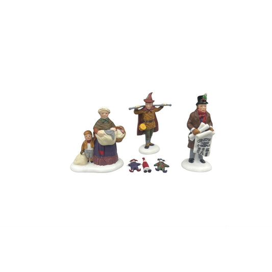 1990 Portobello Road Peddlers Set of 3 – Dickens' Village Series Department 56 1434918 Image1