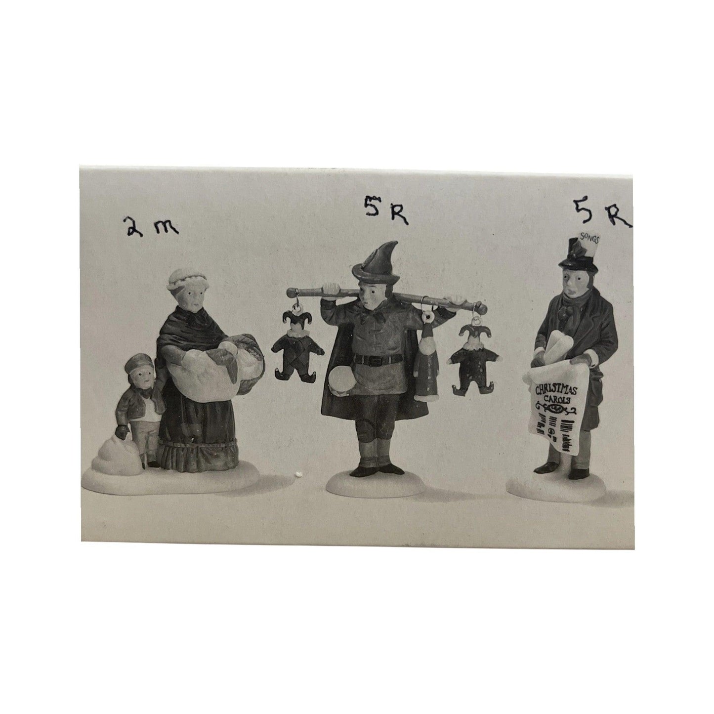 1990 Portobello Road Peddlers Set of 3 – Dickens' Village Series Department 56 1434918 Image2