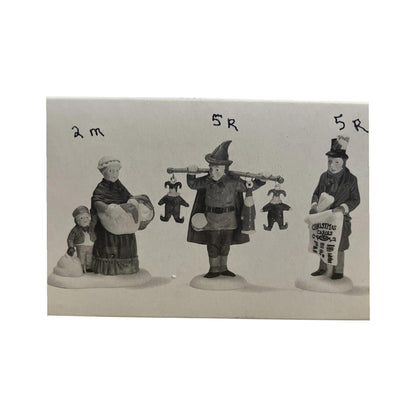 1990 Portobello Road Peddlers Set of 3 – Dickens' Village Series Department 56 1434918 Image2