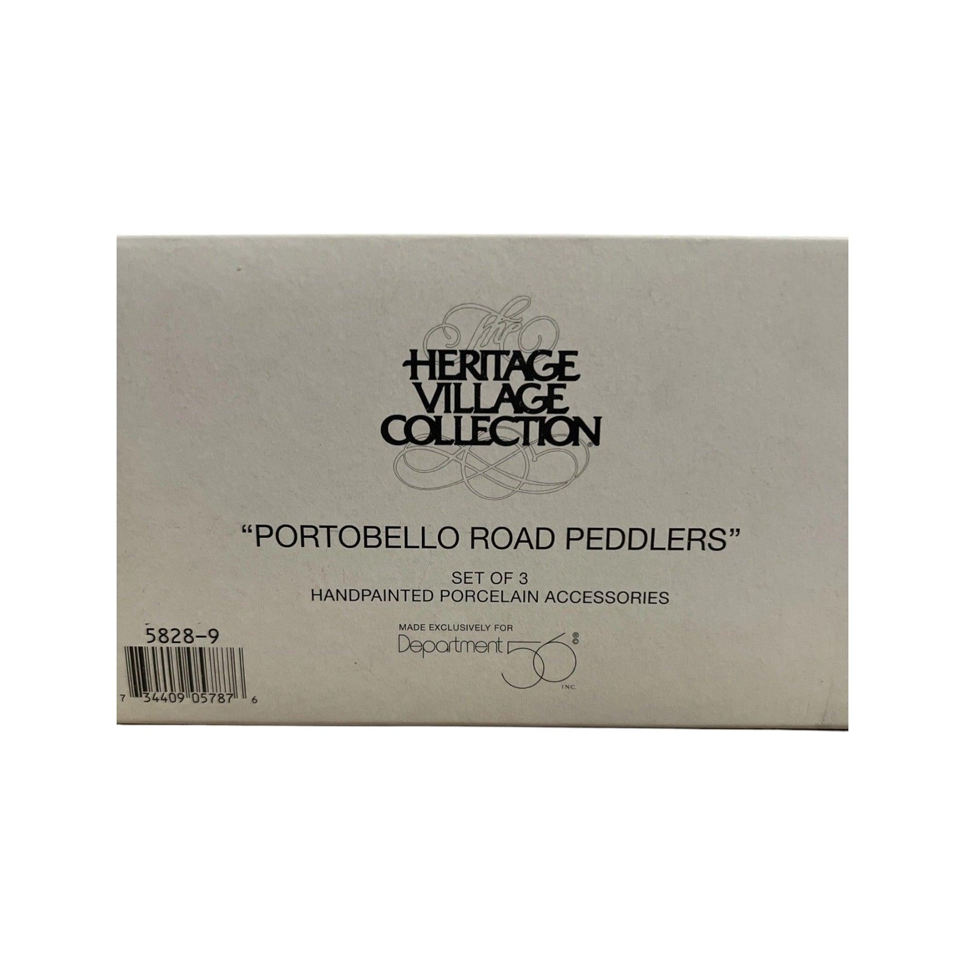 1990 Portobello Road Peddlers Set of 3 – Dickens' Village Series Department 56 1434918 Image7