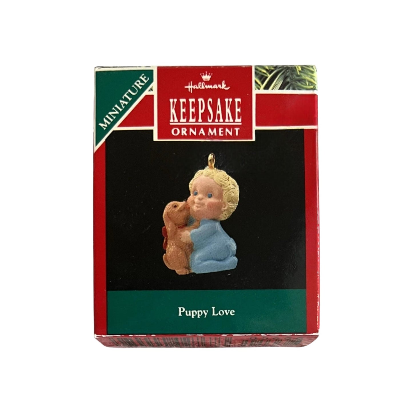 1990 Puppy Love Hallmark Ornament (Puppy Love) QXM5666 Image2