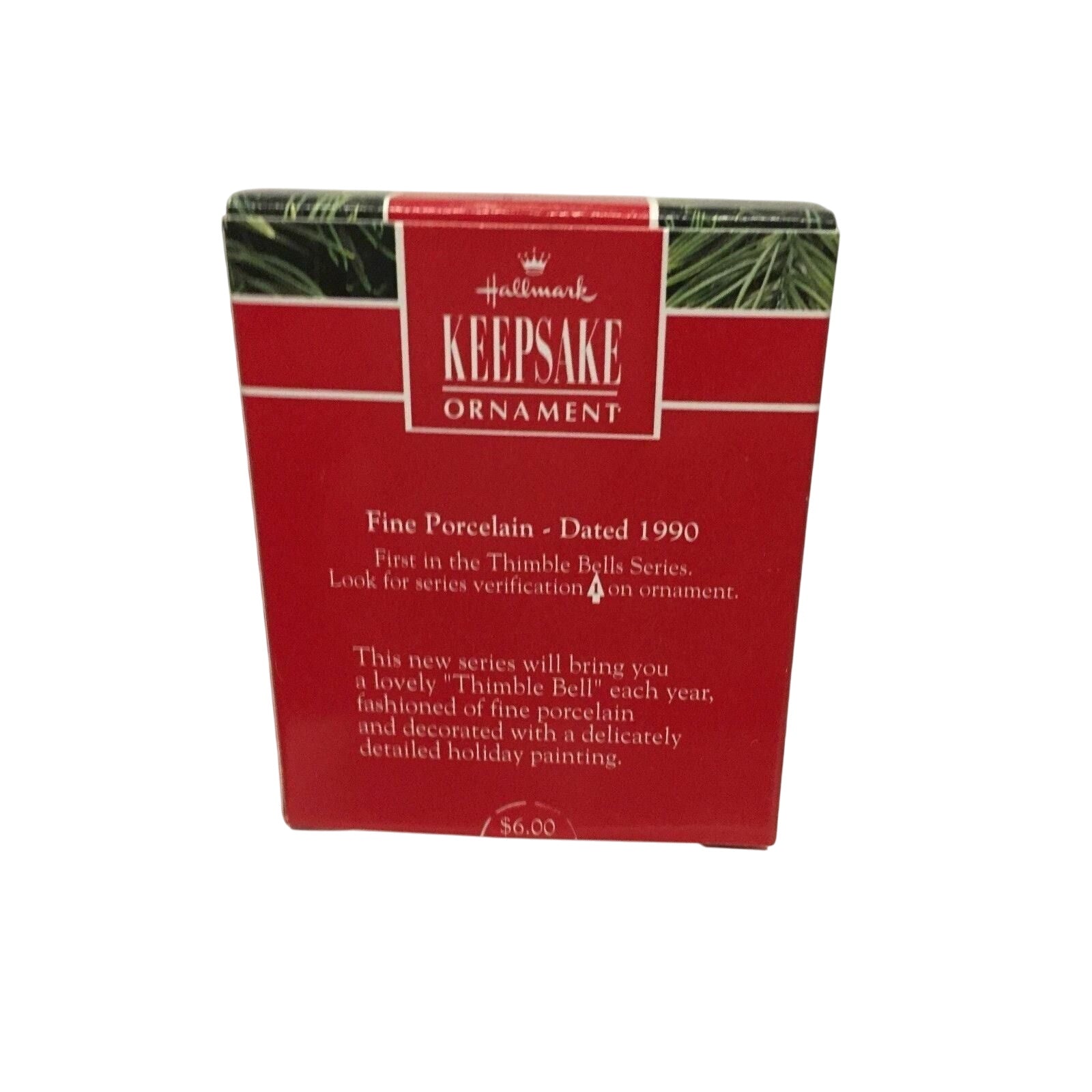 1990 Rabbits Hallmark Ornament (Thimble Bells) QXM5543