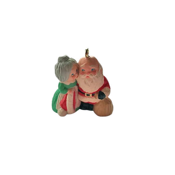 1990 Santa Getting Ready to Leave Hallmark Ornament (The Kringles) QXM5753