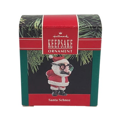 1990 Santa Schnoz Hallmark Ornament (Santa Claus) QX4983