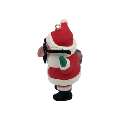 1990 Santa Schnoz Hallmark Ornament (Santa Claus) QX4983