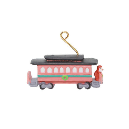 1990 Santa's Streetcar Hallmark Ornament (Train) QXM5766