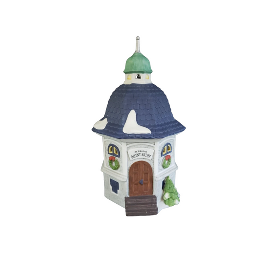 1990 Silent Night Music Box – Tune: “Silent Night” Department 56 56180 Image1