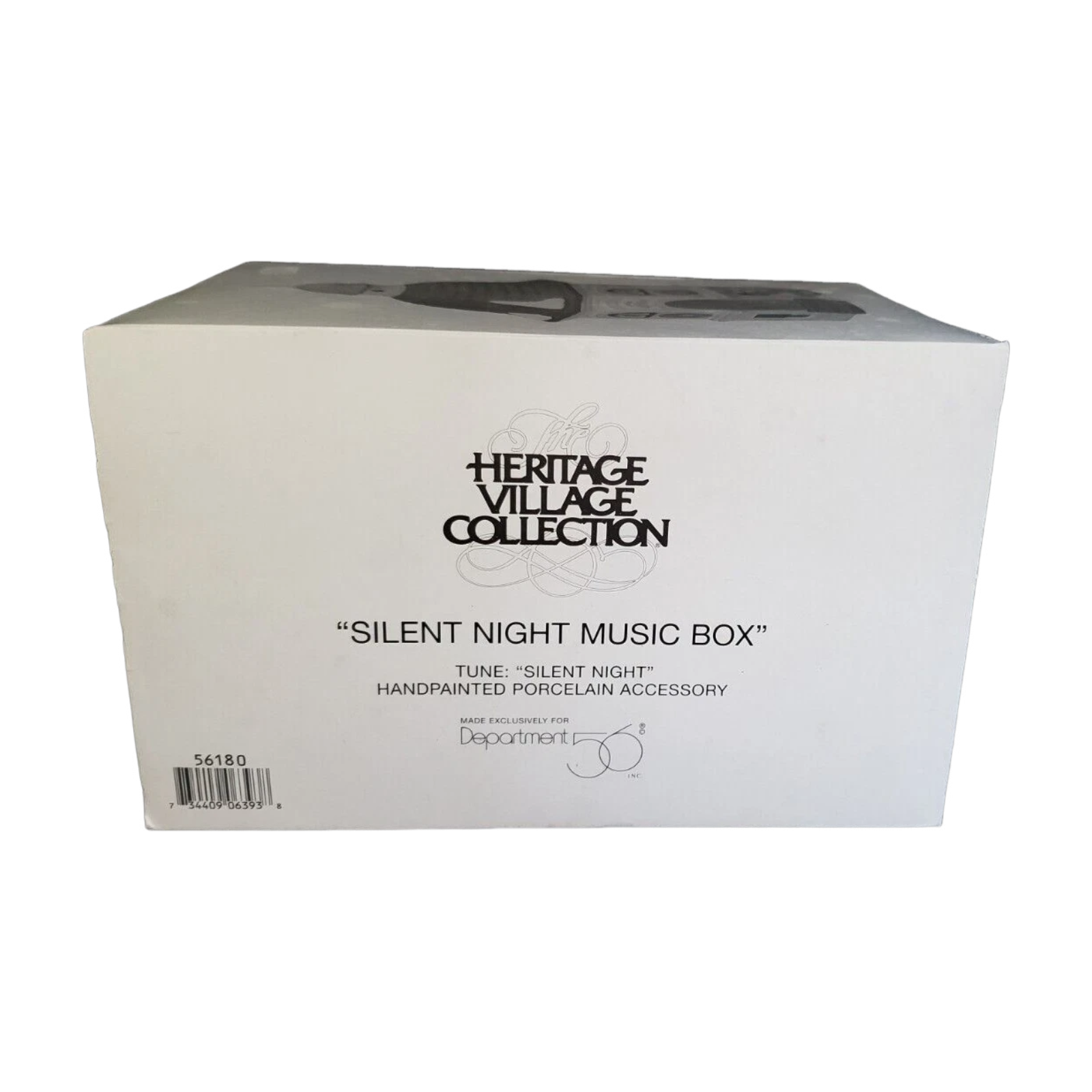 1990 Silent Night Music Box – Tune: “Silent Night” Department 56 56180 Image2