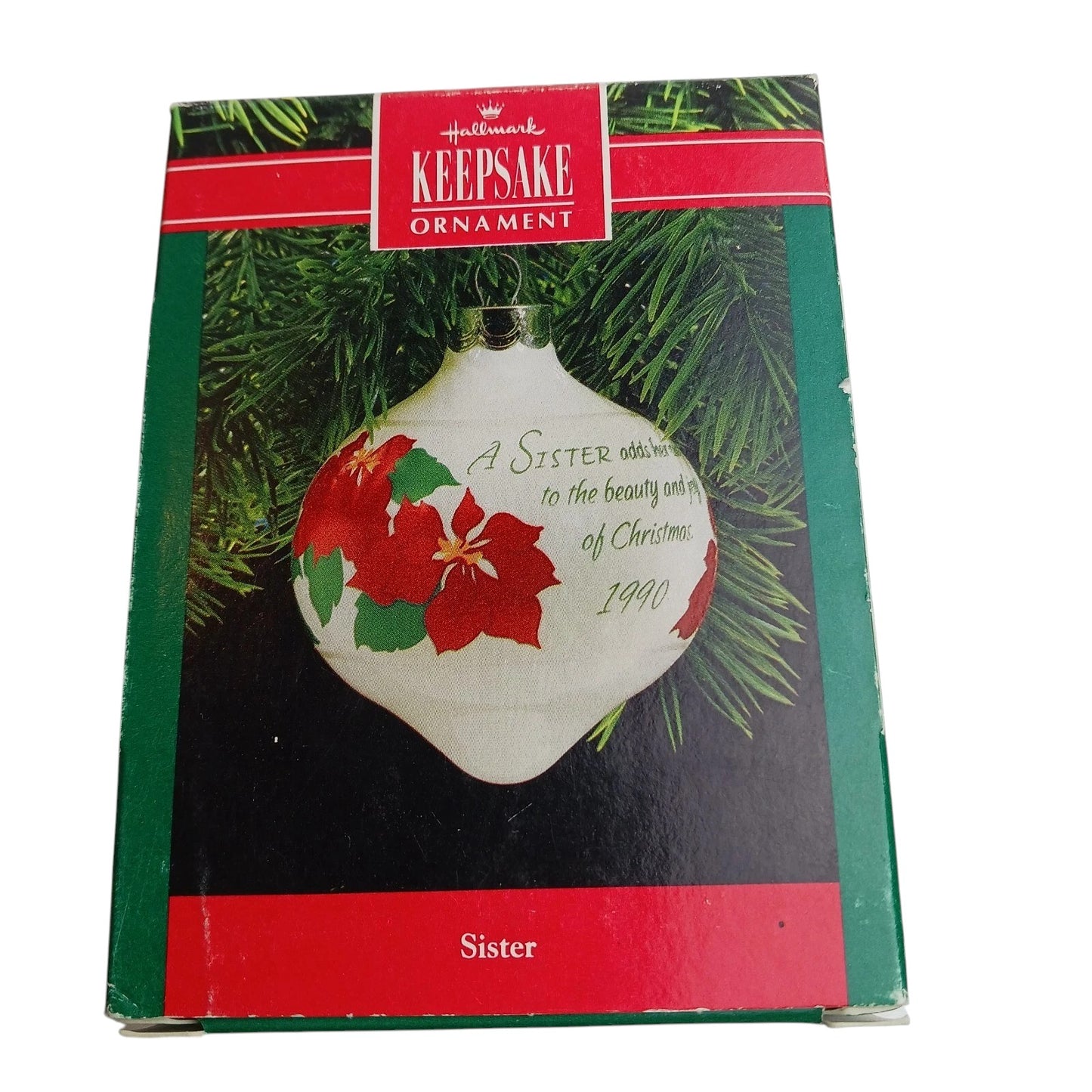 1990 Sister Hallmark Ornament (Family) QX2273