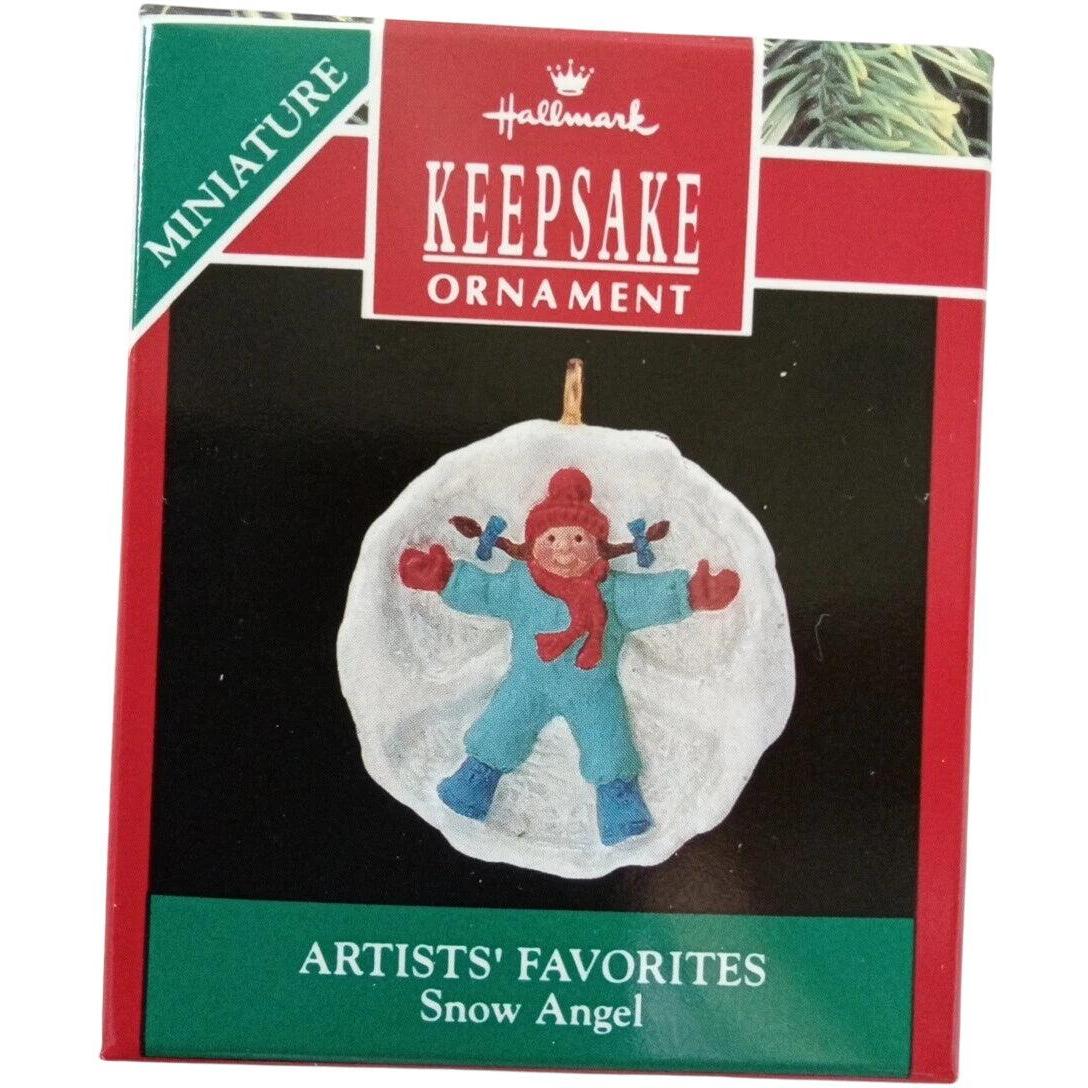 1990 Snow Angel Hallmark Ornament (Snow Angel) QXM5773