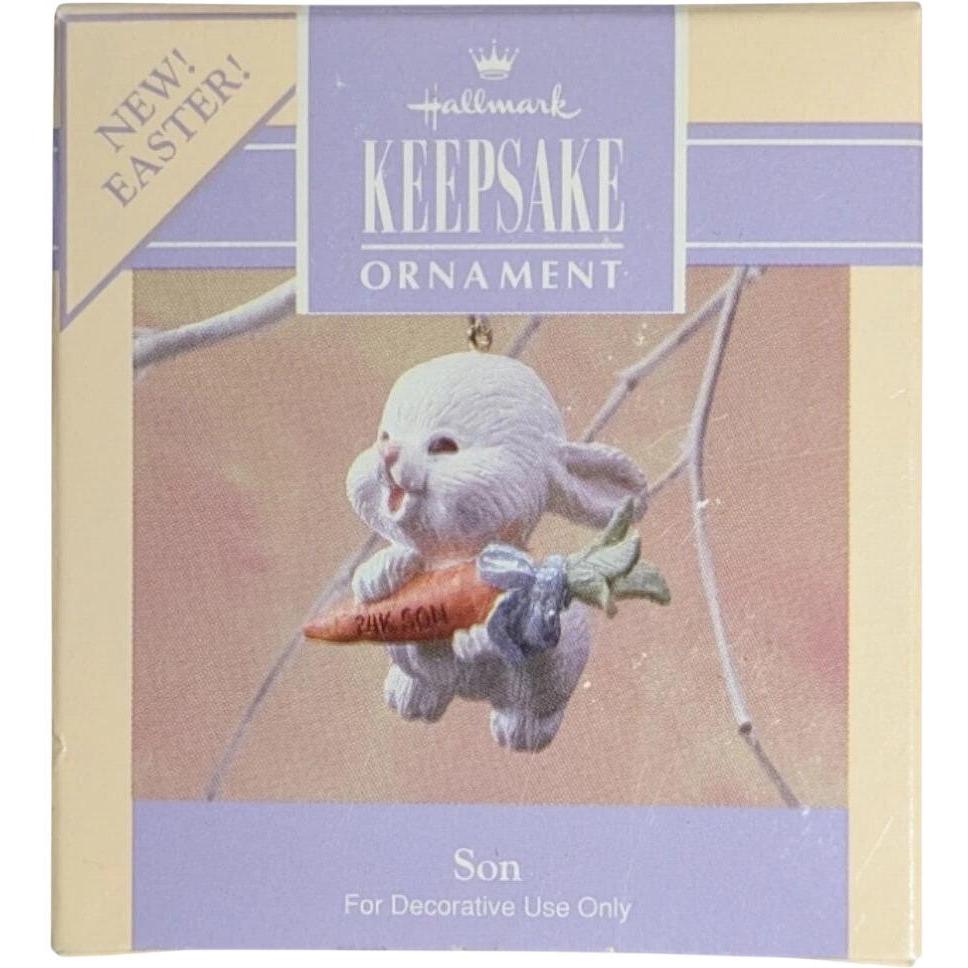 1990 Son Hallmark Ornament (Easter) QEO5187