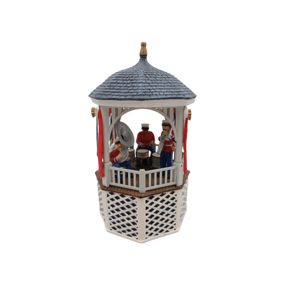 1990 Stars and Stripes Forever – Gazebo Music Box Department 56 55502 Image7